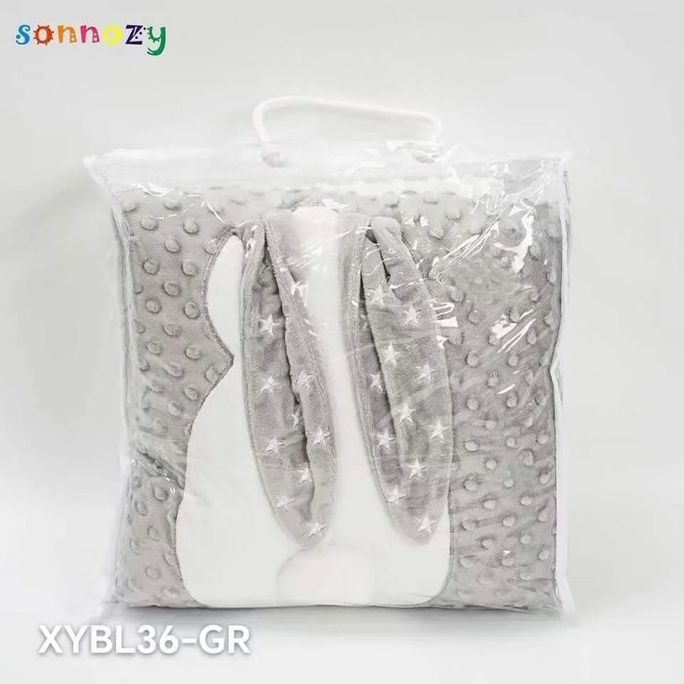 Cozy Bunny & Minky Winter Blanket (90x120cm)