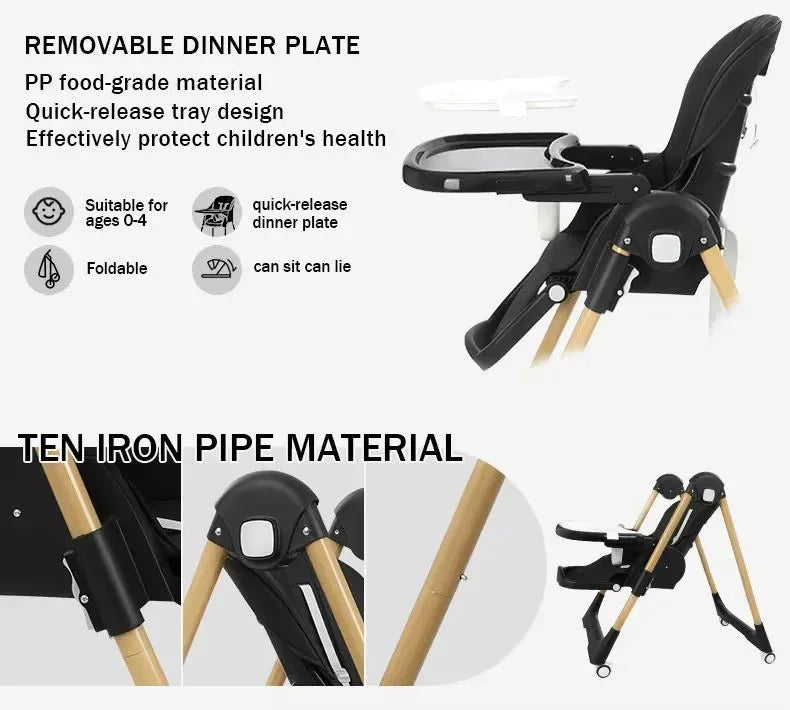 High Chairs Dc01 black