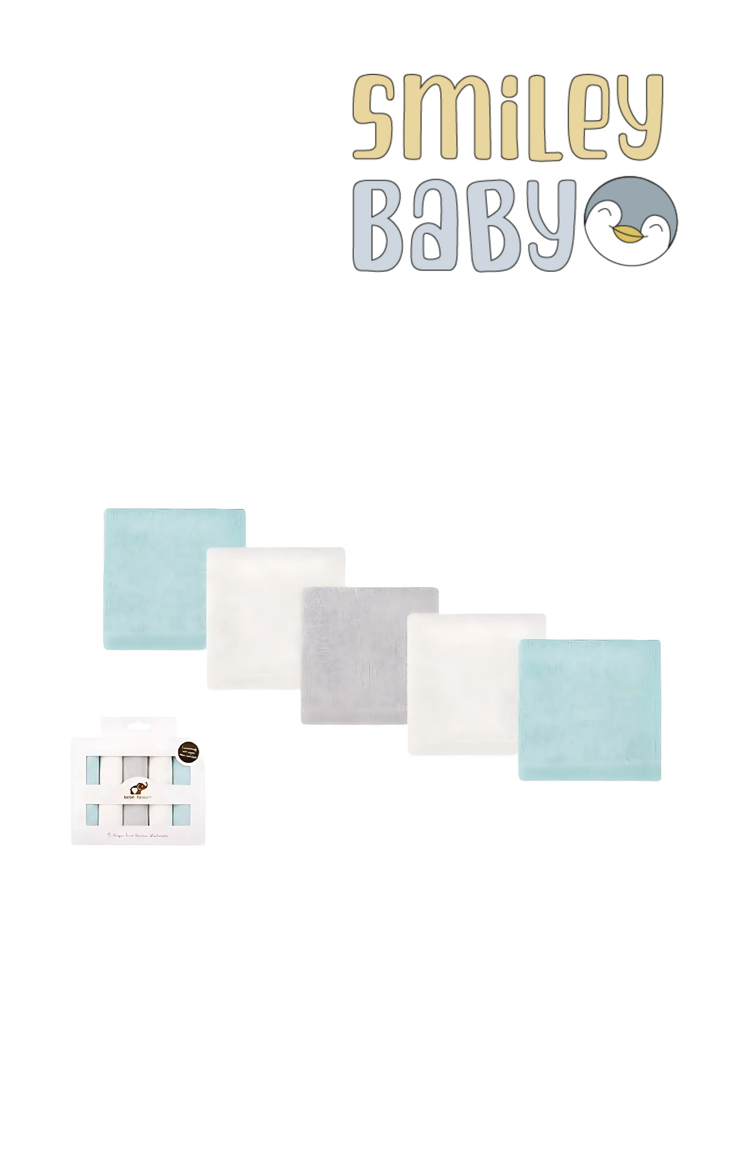 Bebe Favour washcloth BP61199 5pcs