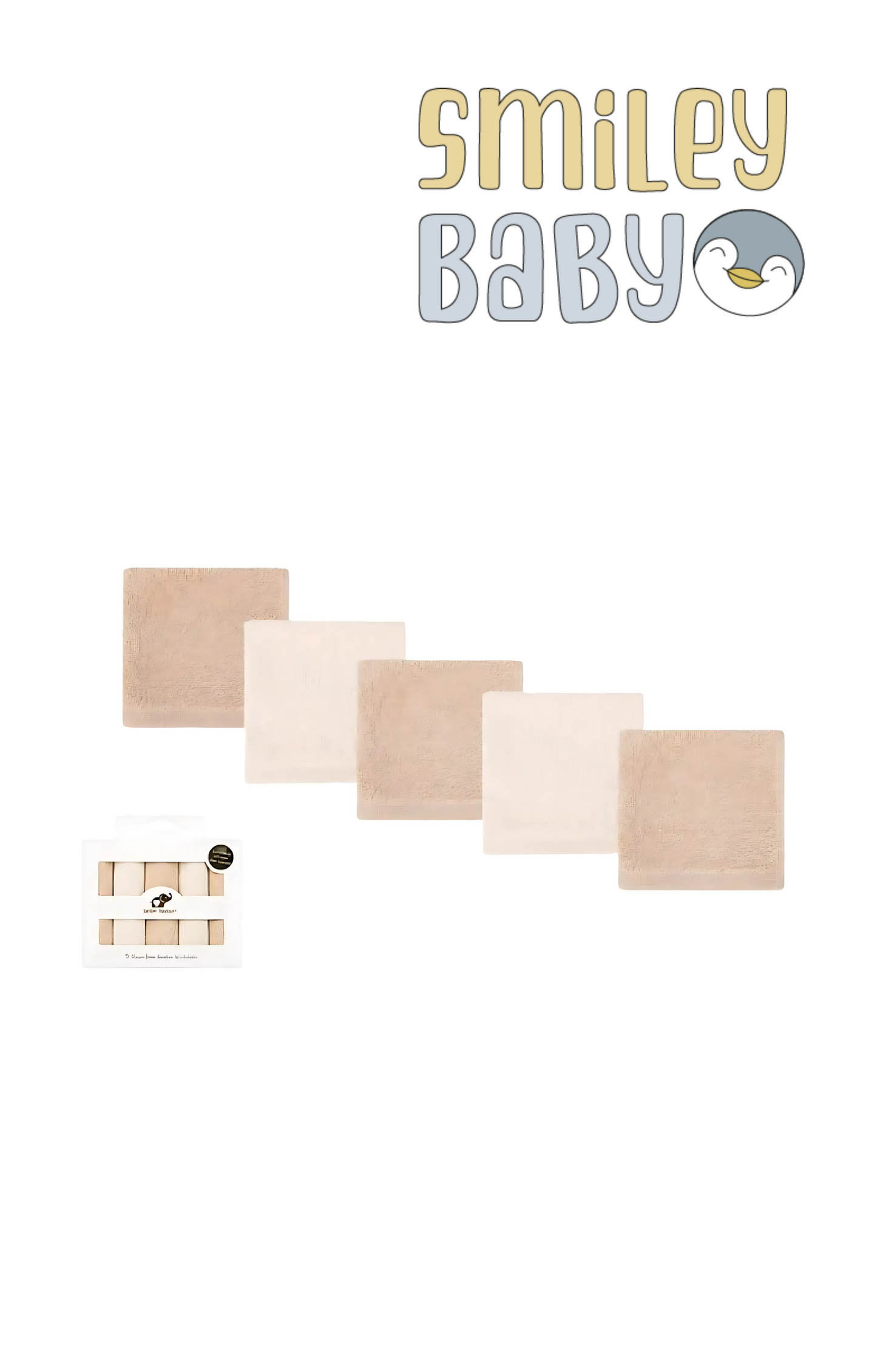 Bebe Favour washcloth BP61197 5pcs