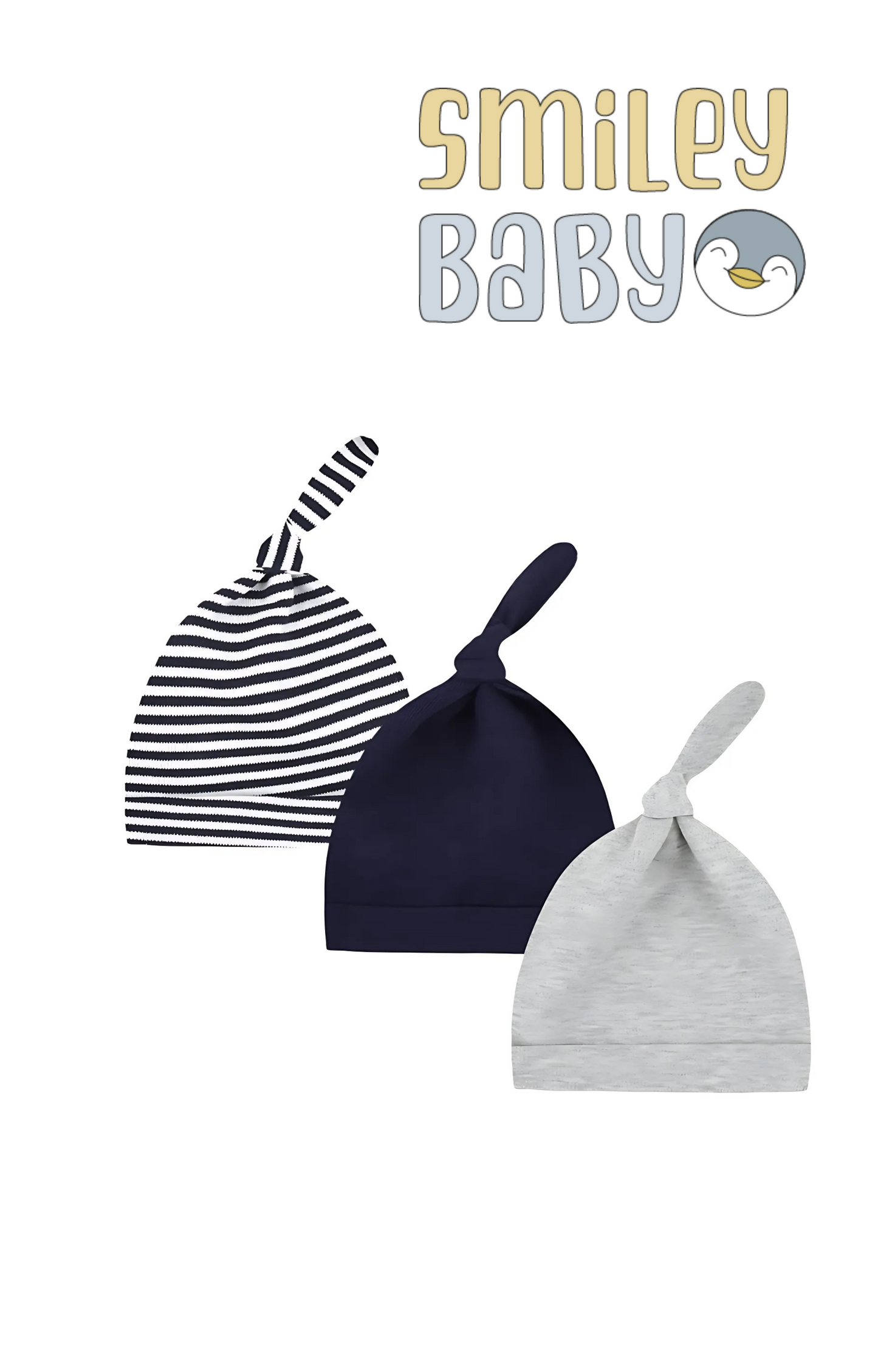 Mom’s Care hat 3pcs set NAVY