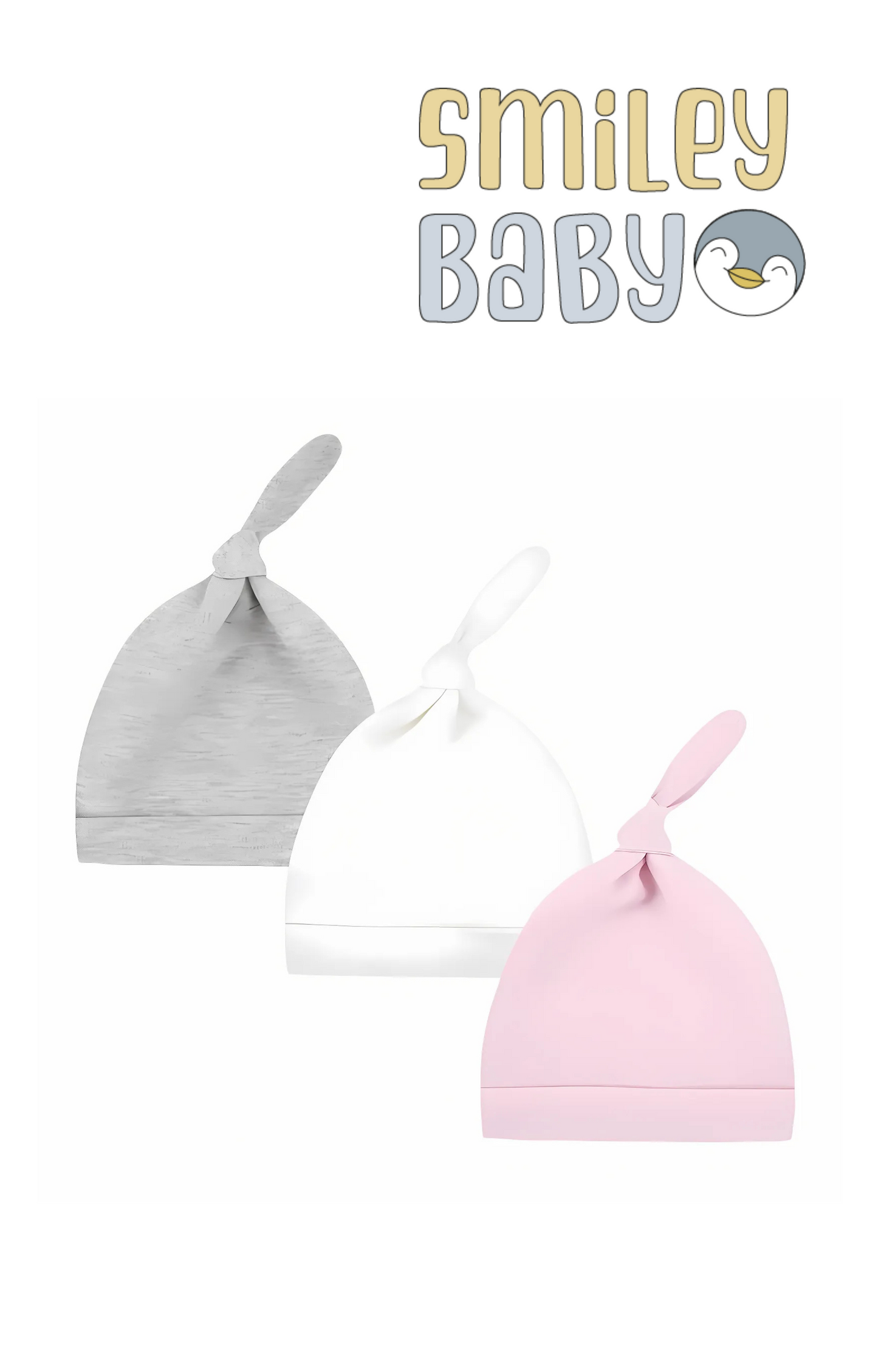 Mom’s Care hat 3pcs set PINK