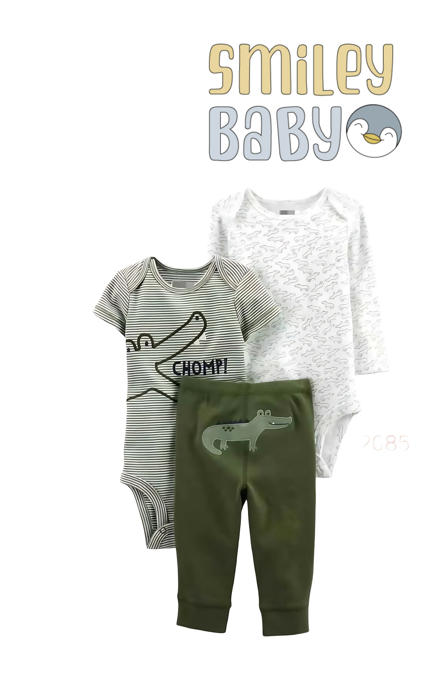Baby 3-Piece set CROCODILES