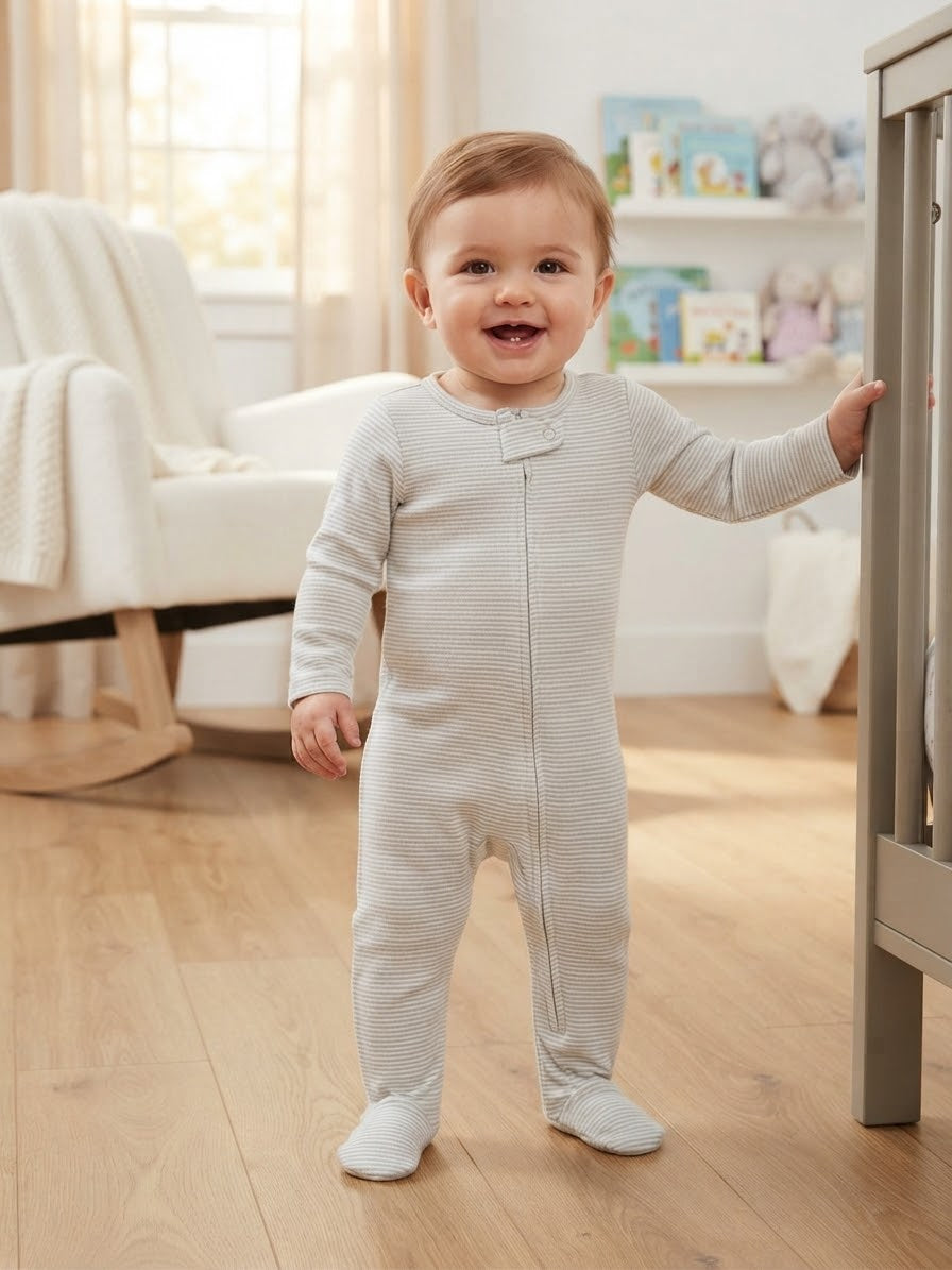 overall coton gray riy