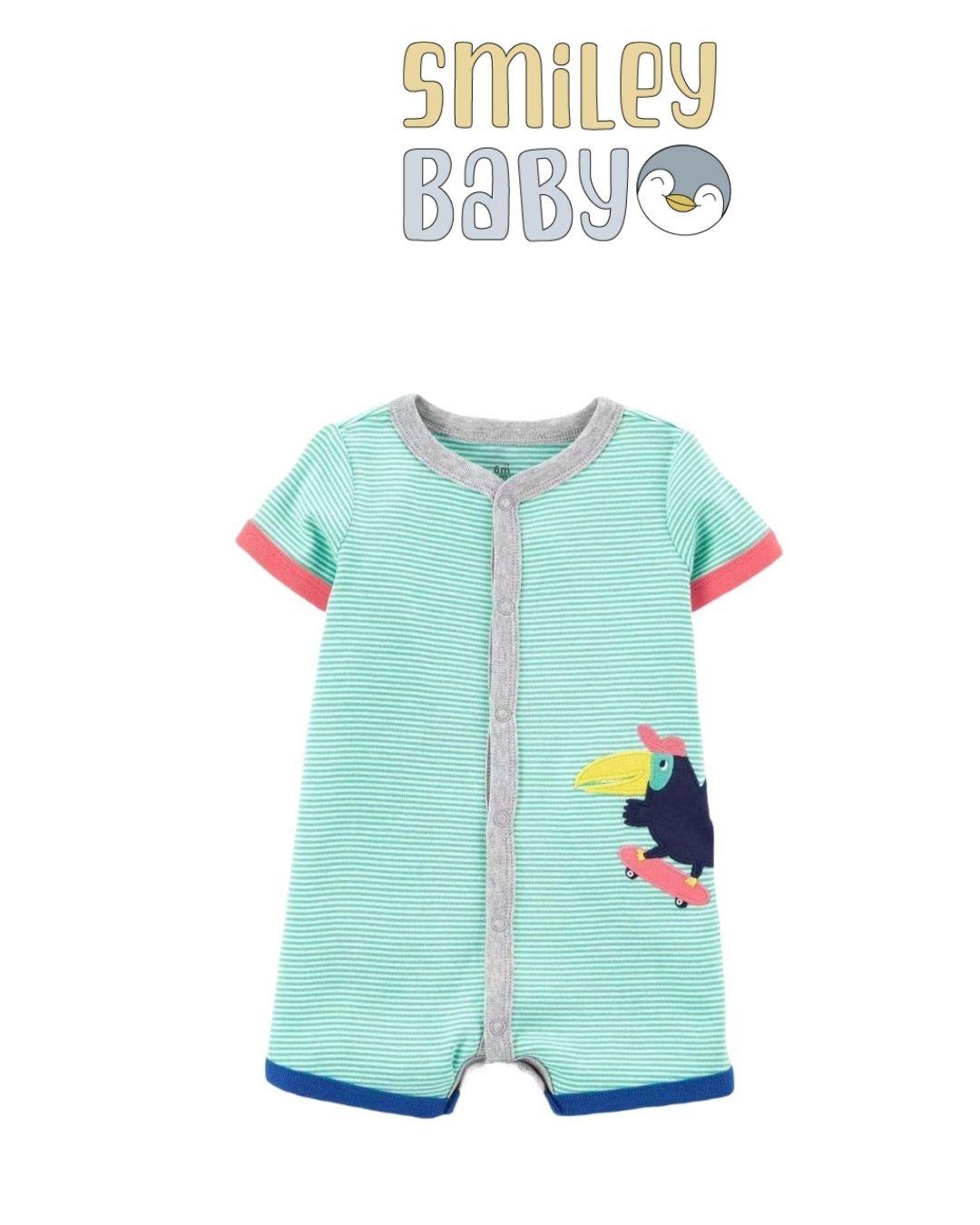 Romper parrot Cotton