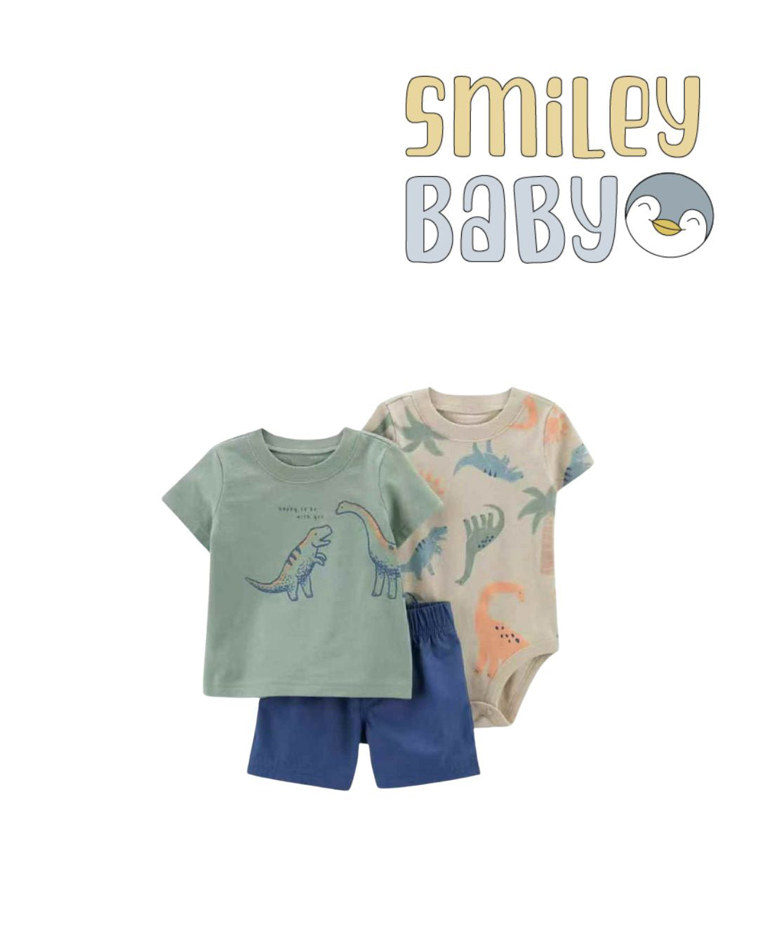 Baby 3-Piece dinasour