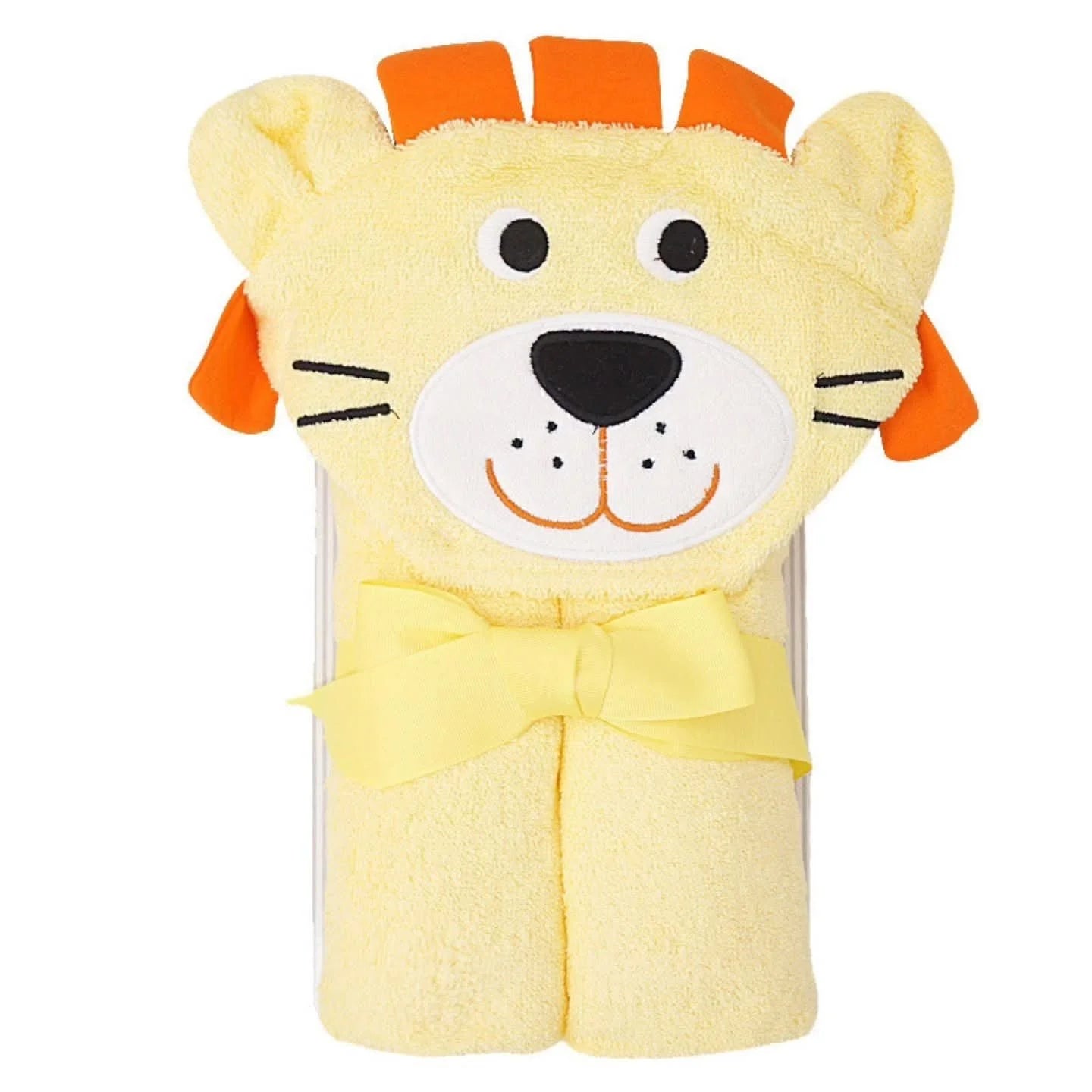 Baby Hooded Towel Lion