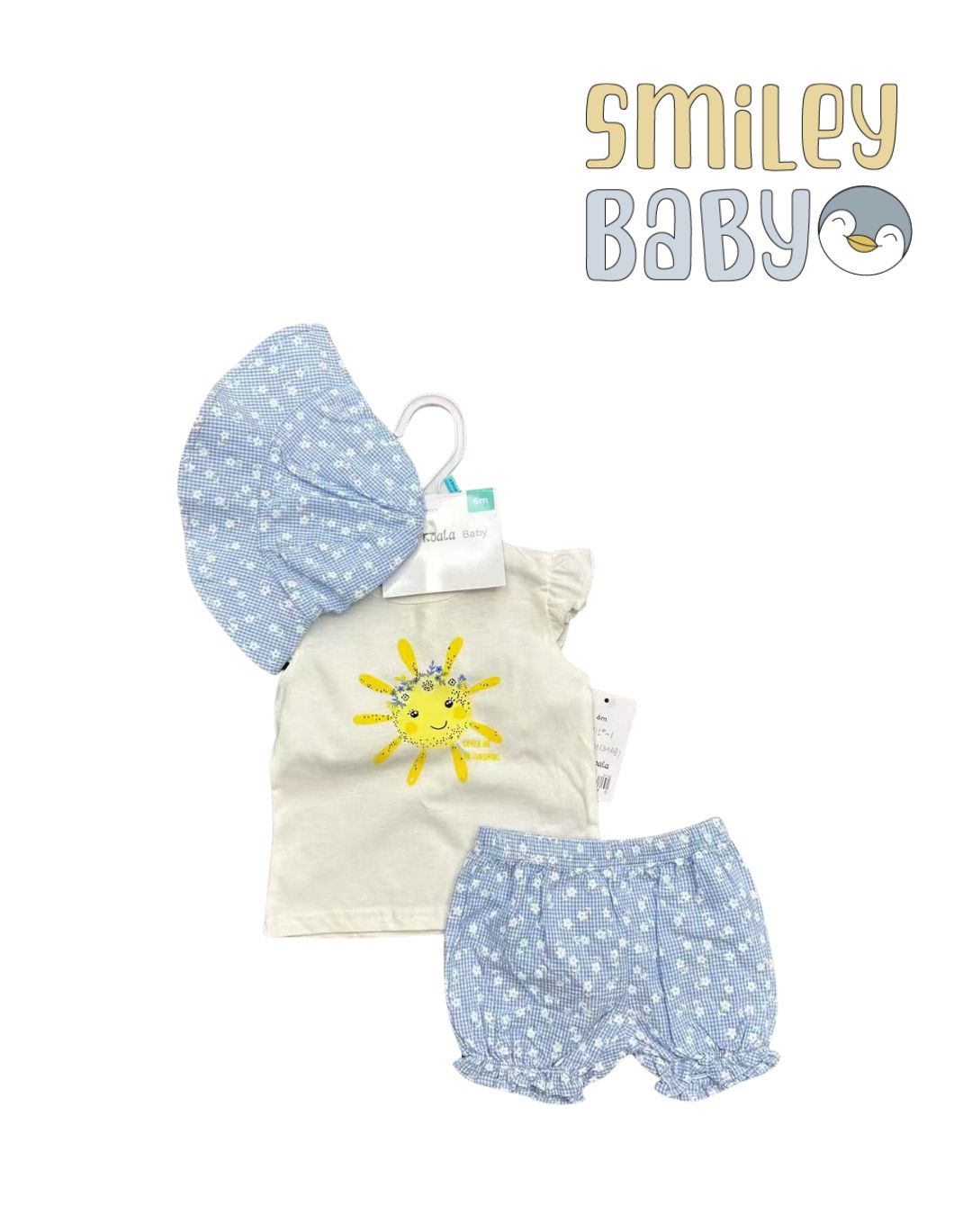 Baby 3-Piece blue and sun