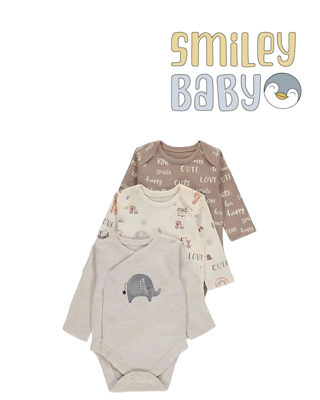 long sleeve coton elephant