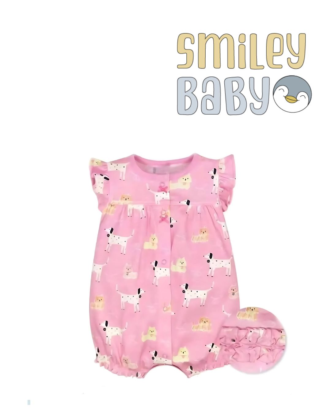 Romper PINK DOG