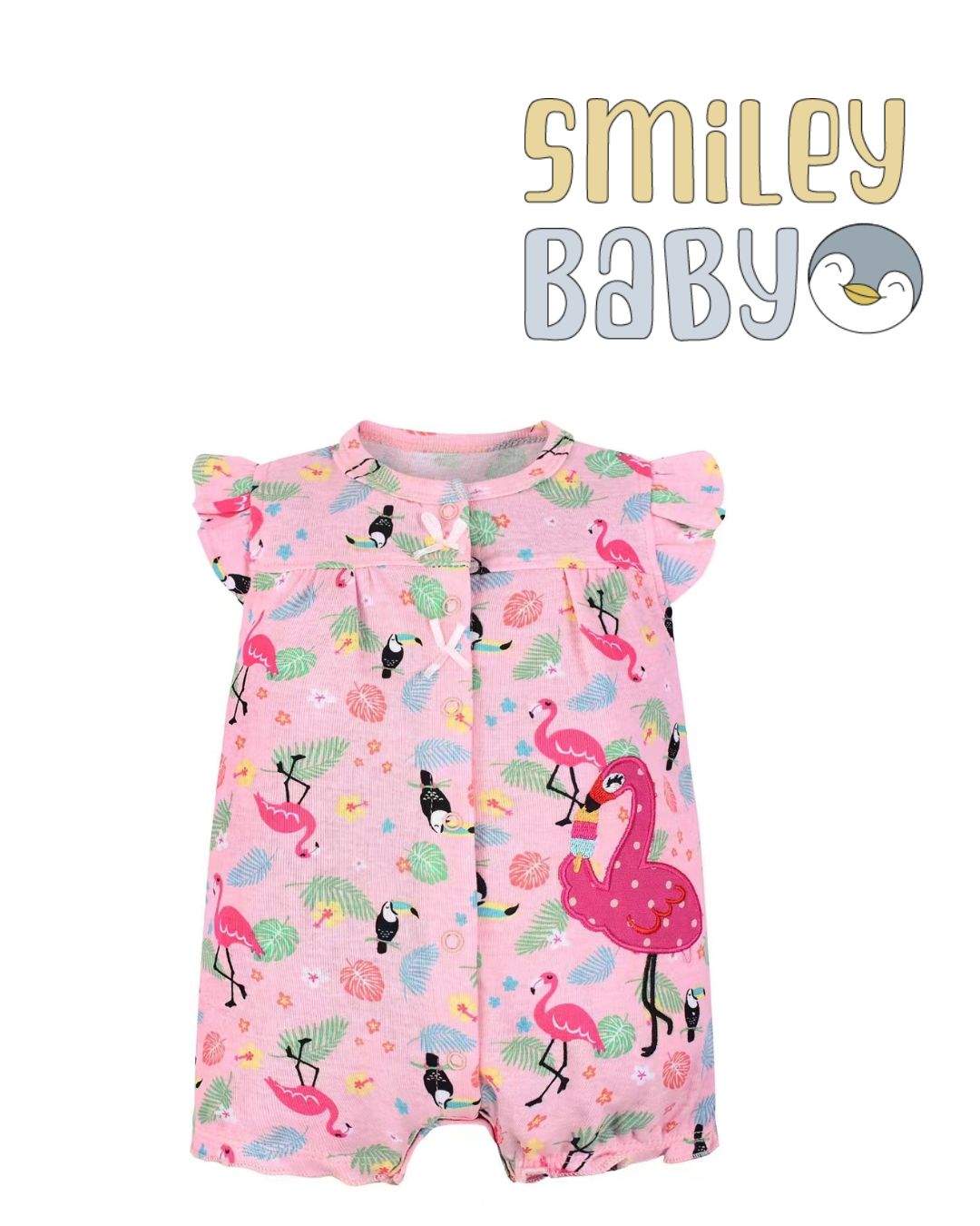 Romper PINK SWAN