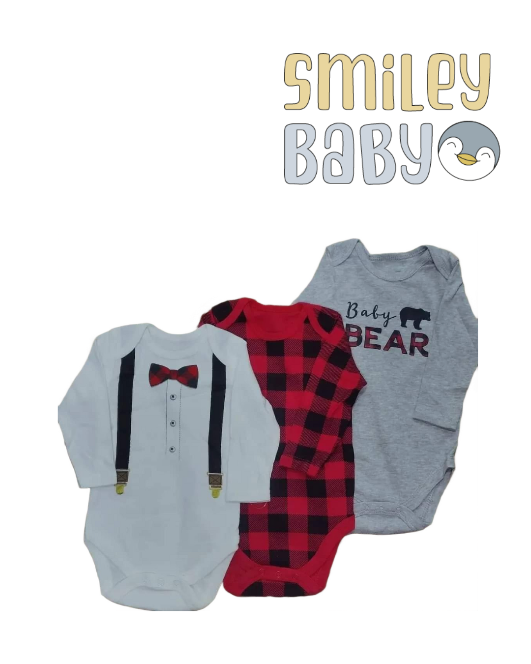 long sleeve coton bear