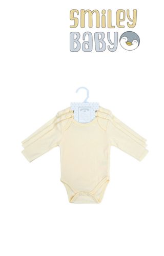 Sunnozy 3-piece set long-sleeved YELLOW