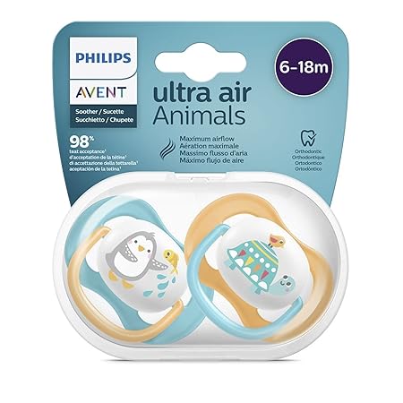 AVENT Soother Ultra air ANIMALS SCF080/07