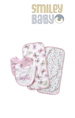 bibs and Burp 4-Piece Set I'm So Loved
