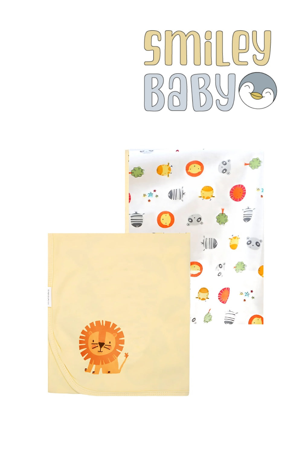 Boys Swaddles Yellow lion