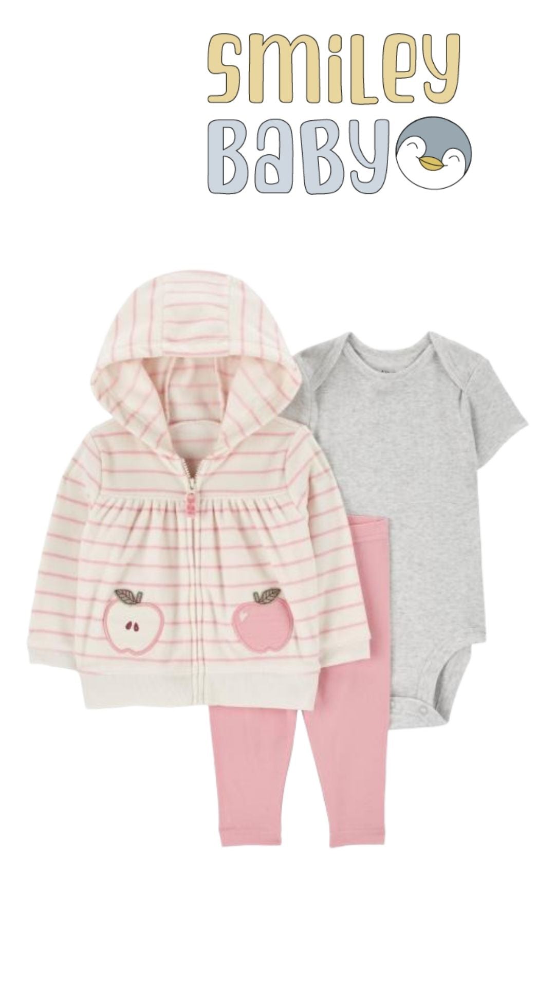 Girls Tracksuit PINK APPLE