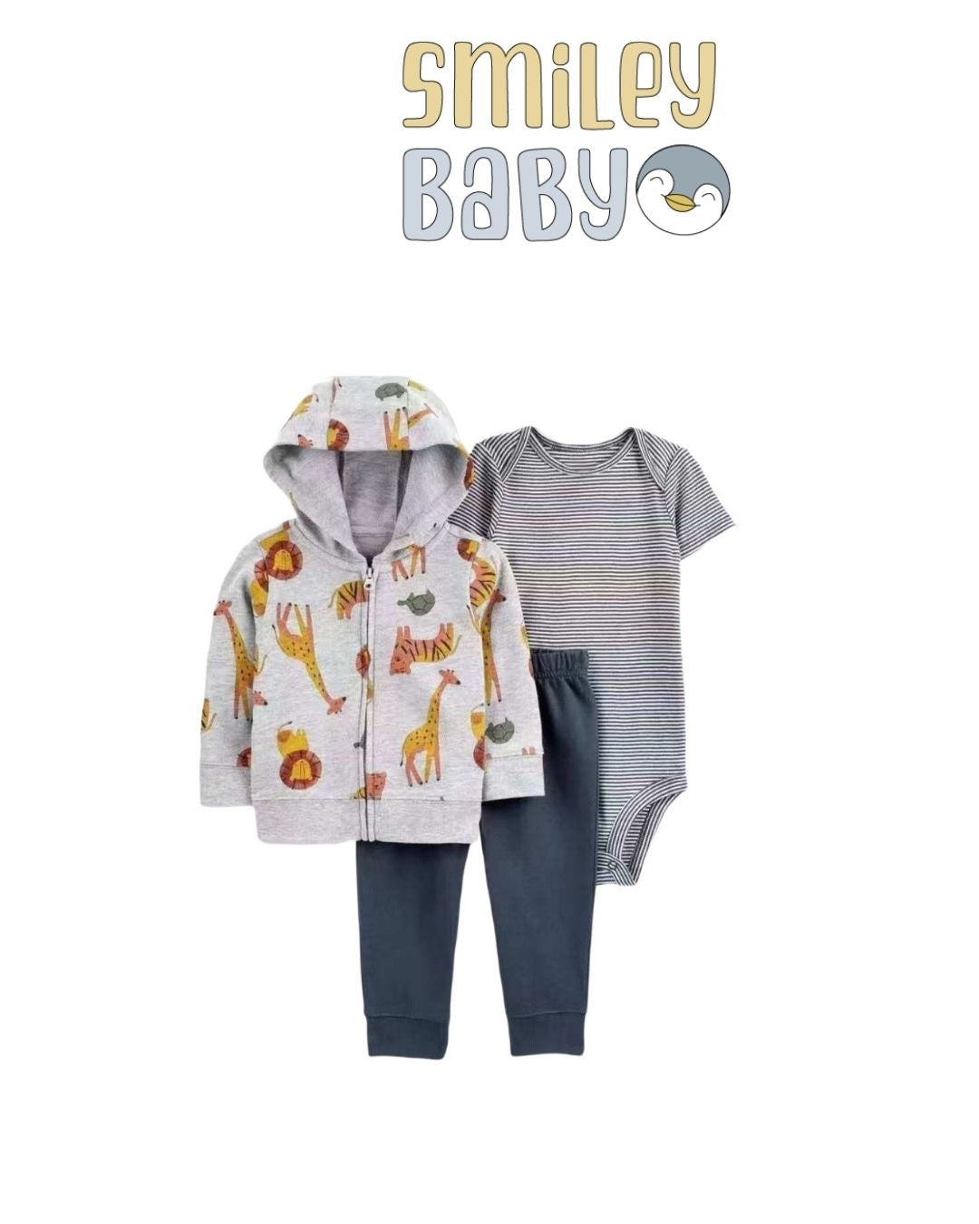 boys Tracksuit GREY ANIMAL