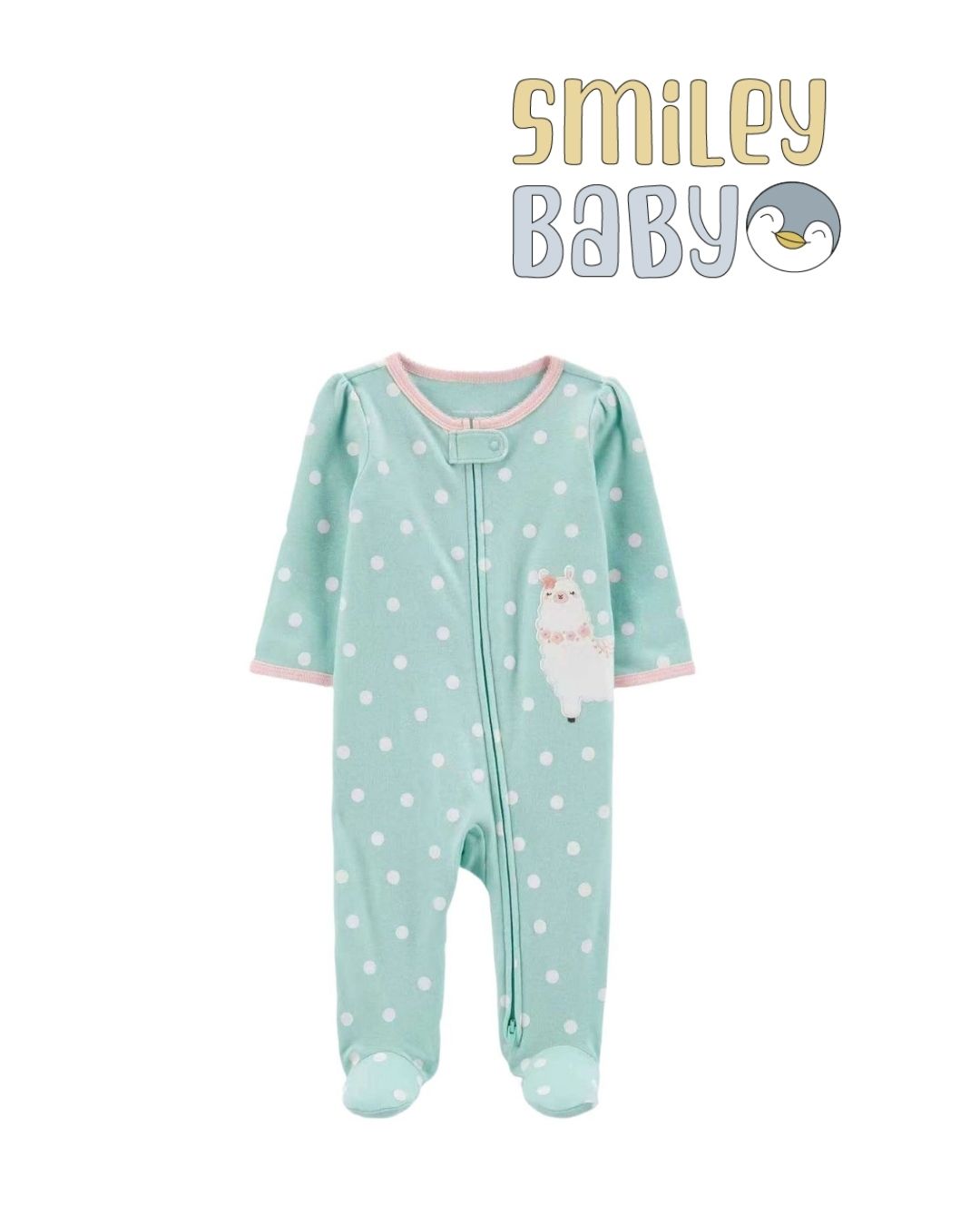 overall coton GREEN LAMA