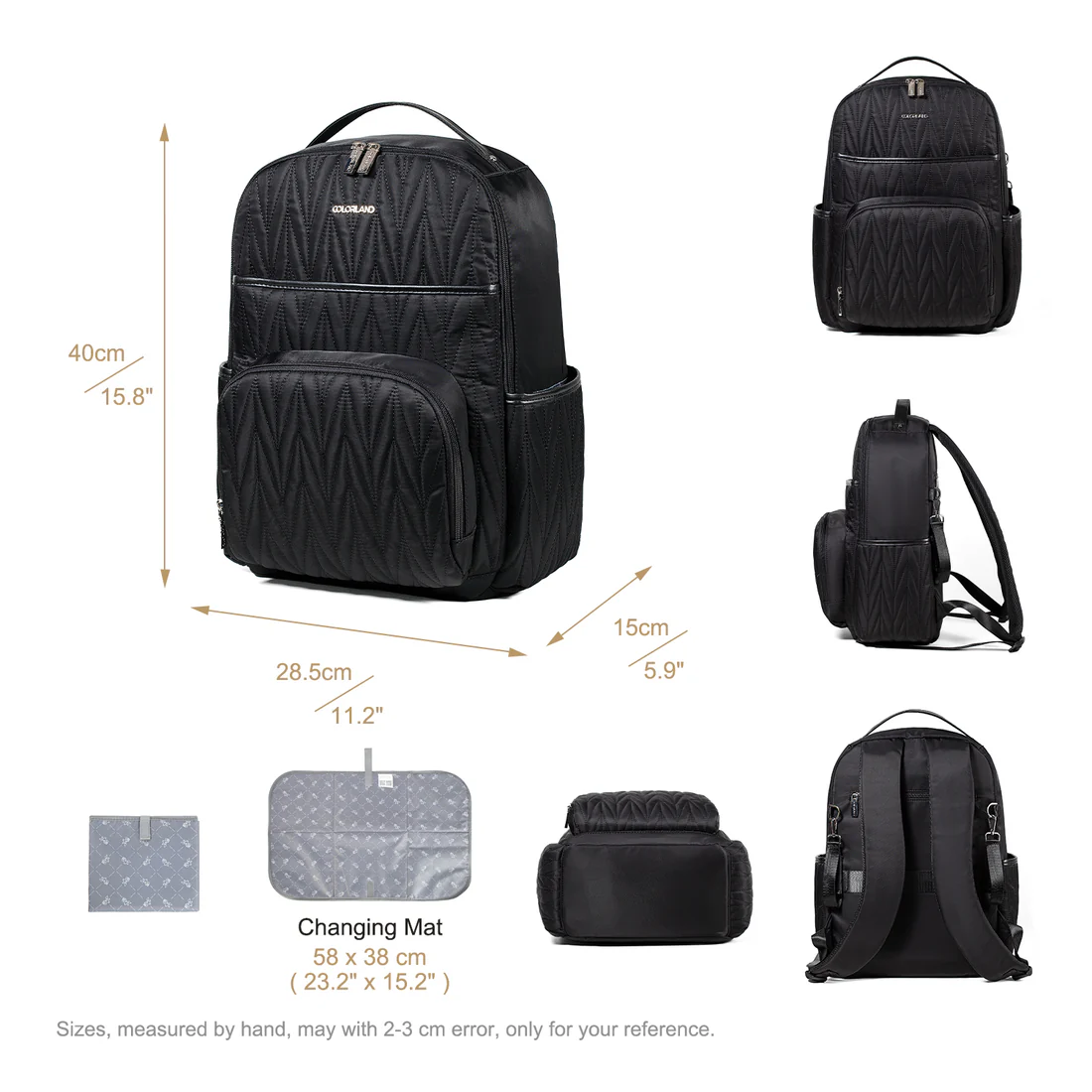 Little Story Betty Diaper Bag (CLD-BP250) A