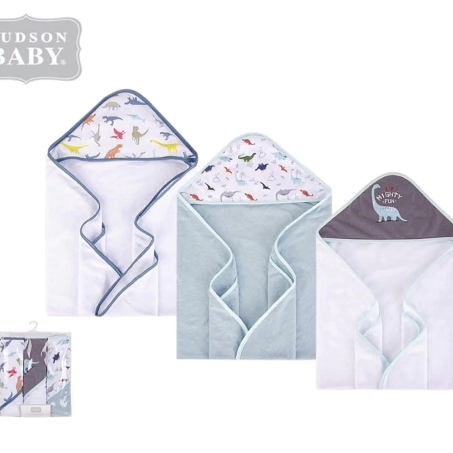 3Hooded Towels dynasour