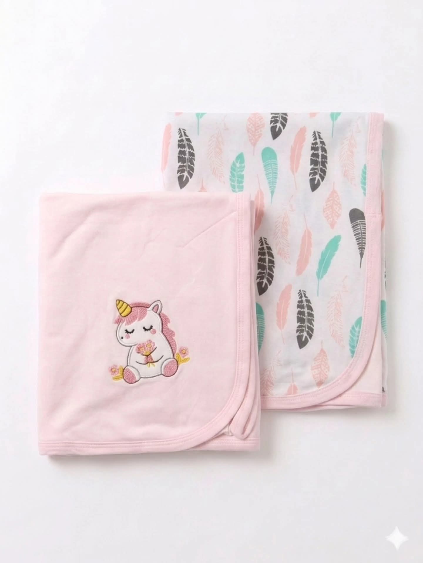 Girls Swaddles unicorn