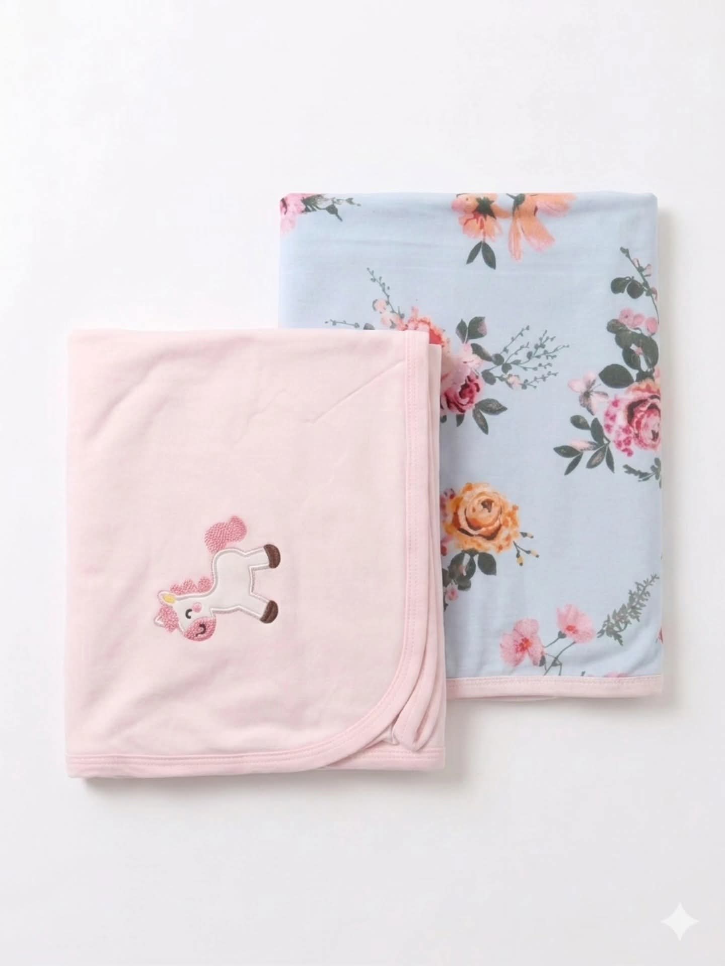 Girls Swaddles pink lumi