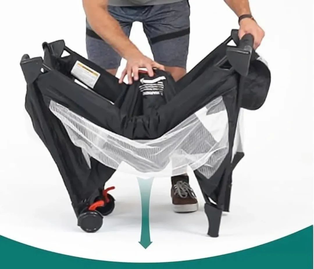 BABELIO Pack and Play Portable Playard with Mattress and Carry Bag