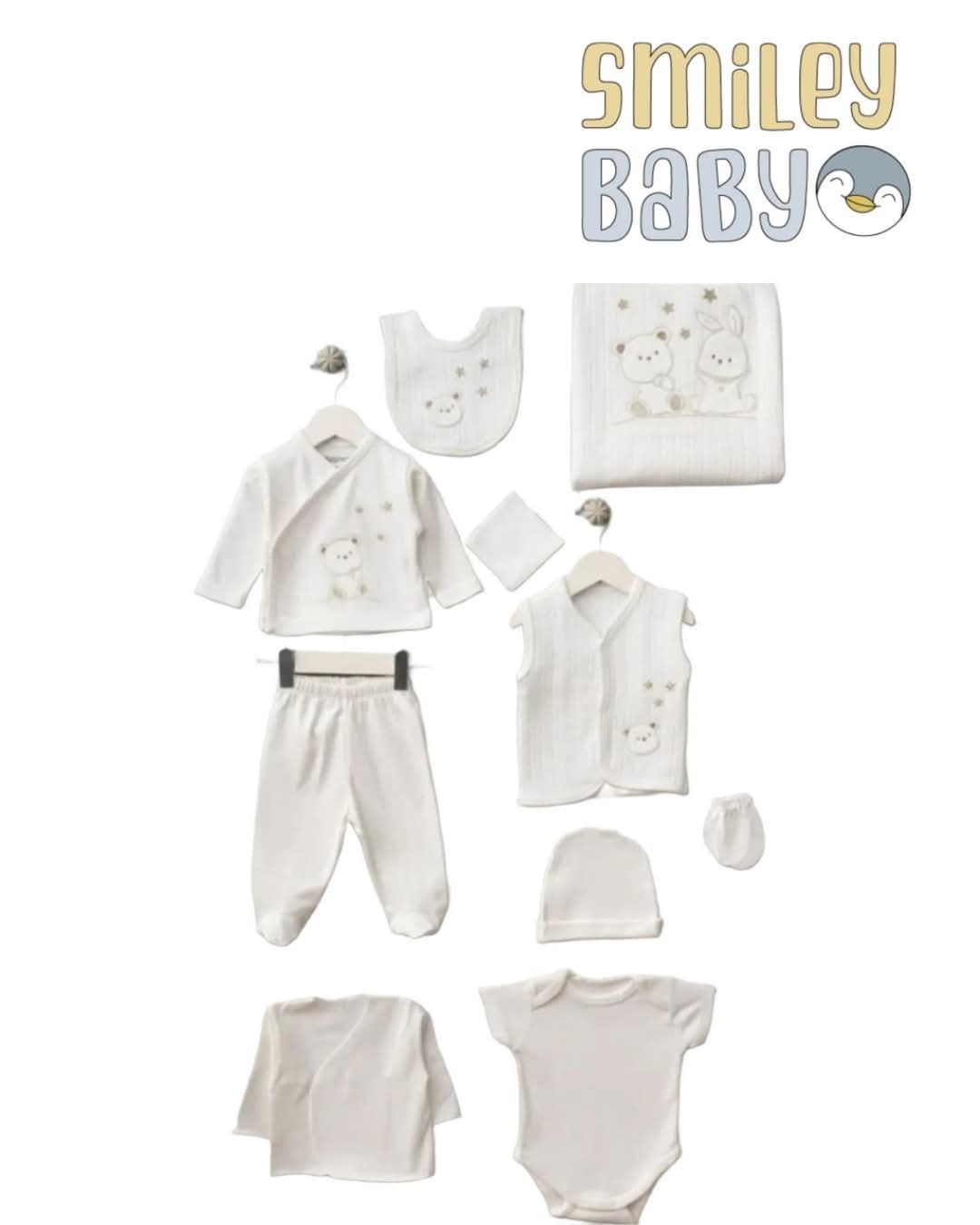 Hospital Set (10pcs) white bear