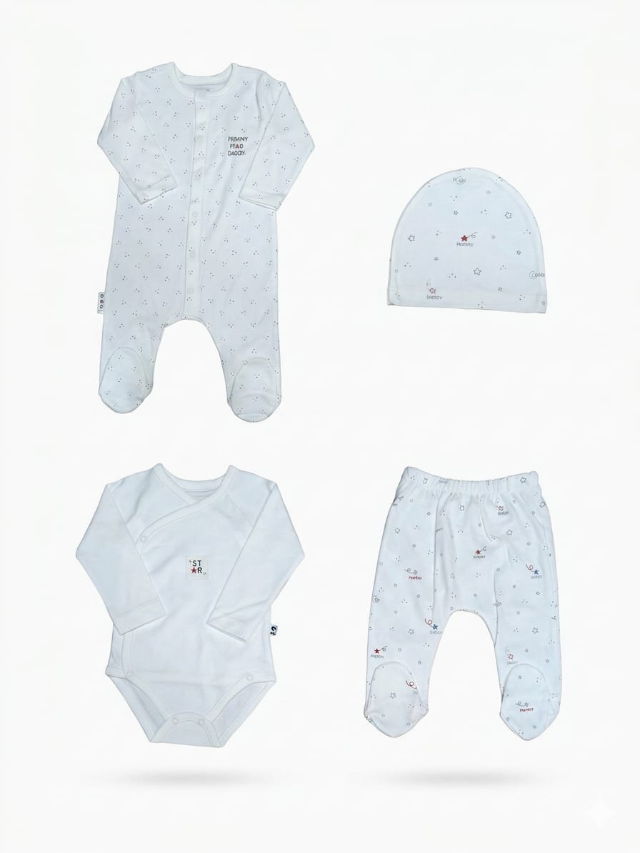 Caramel hospital set 4pcs star