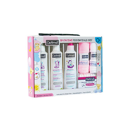 Baby Bath Set pink