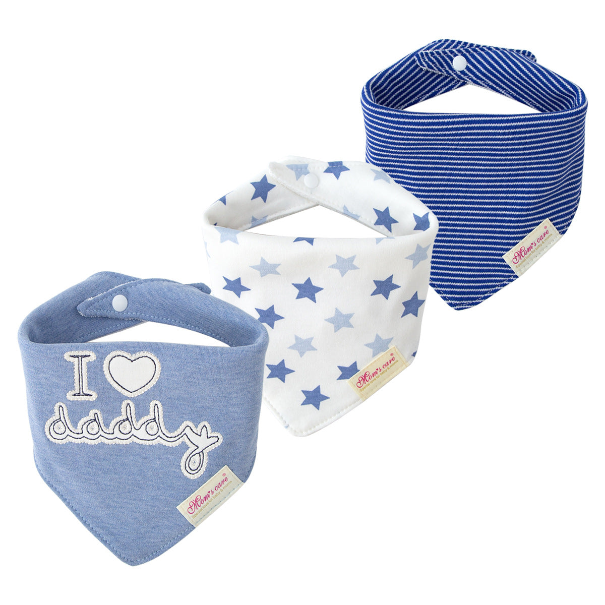 Mom's Care Bibs 3pcs i love daddy