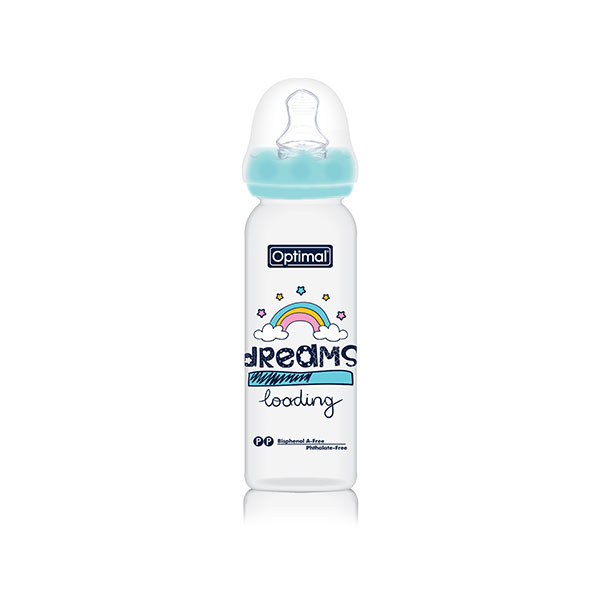 Narrow Neck Orthodontic Feeding Bottle 240ml OPB-1023