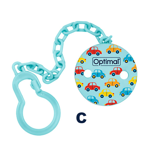 Pacifier Holder With Plastic Clip OPB 1042