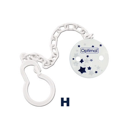 Pacifier Holder With Plastic Clip OPB 1042