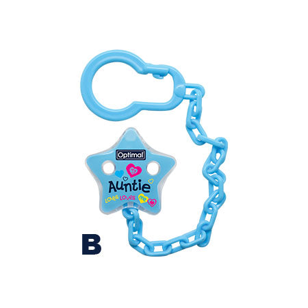 Pacifier Holder With Plastic Clip OPB-1044
