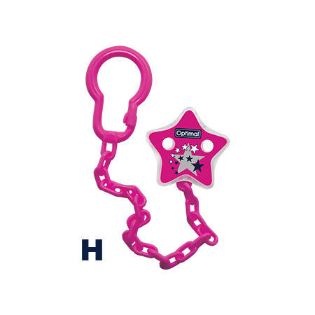 Pacifier Holder With Plastic Clip OPB-1044