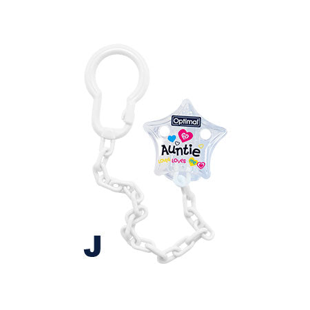 Pacifier Holder With Plastic Clip OPB-1044