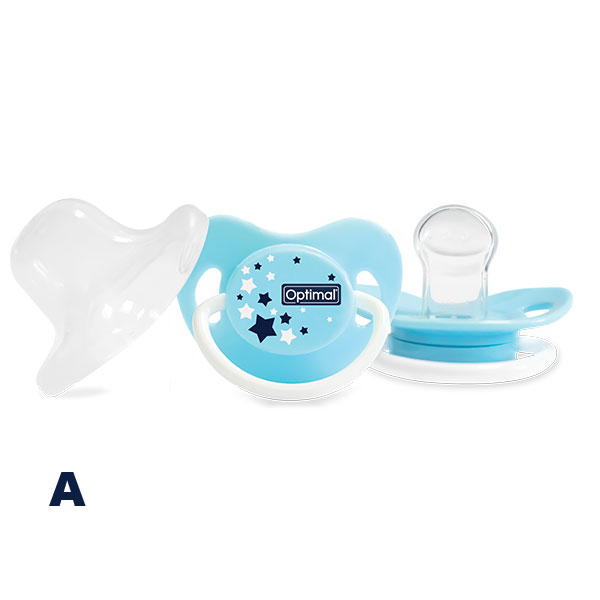 Orthodontic Silicone Pacifier 0+ OPB 1047