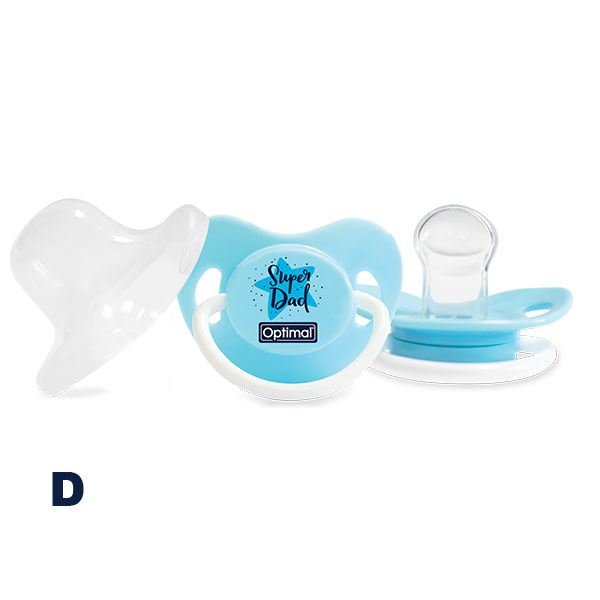 Orthodontic Silicone Pacifier 0+ OPB 1047