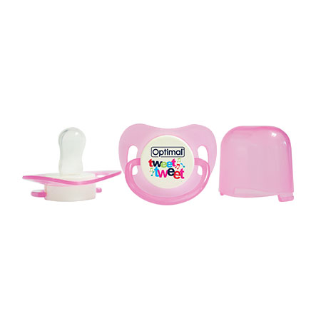 Round Nipple Silicone Pacifier 0+ OPB 1066