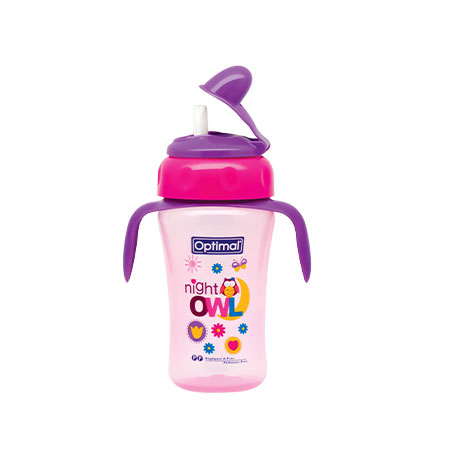 Silicone Spout Cup (260ML) With Handle OPB-1086
