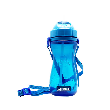 Silicone Straw Bottle 500ML OPB-2009