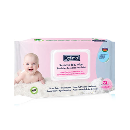 Baby Wipes With Plastic Lid