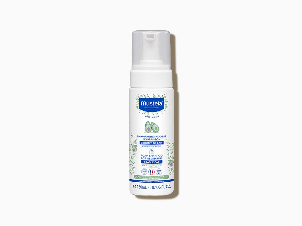Mustela Foam Shampoo Cradel Cap With Avocado 150ml