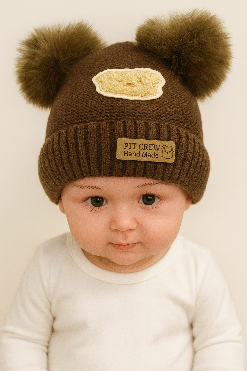 Baby Hat brown bear
