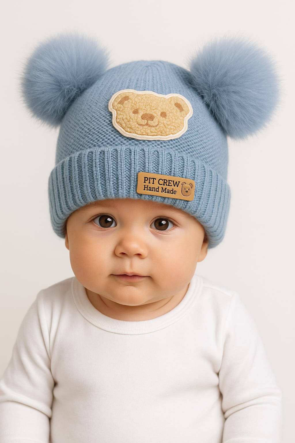 Baby Hat blue bear