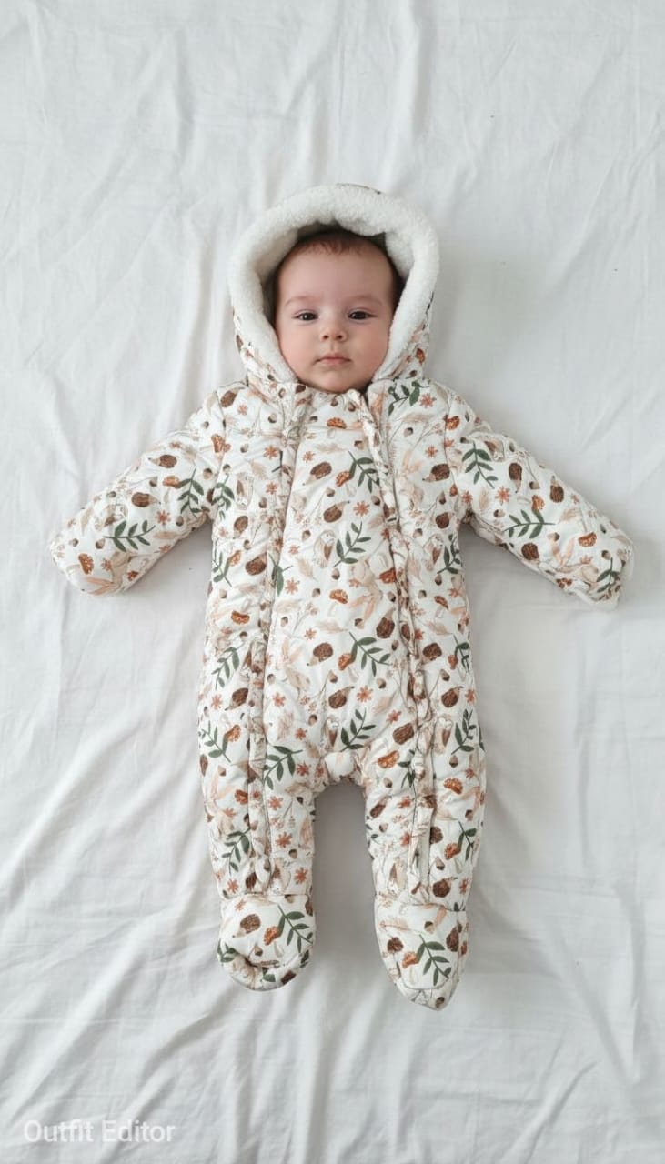 winter overall water proof flower