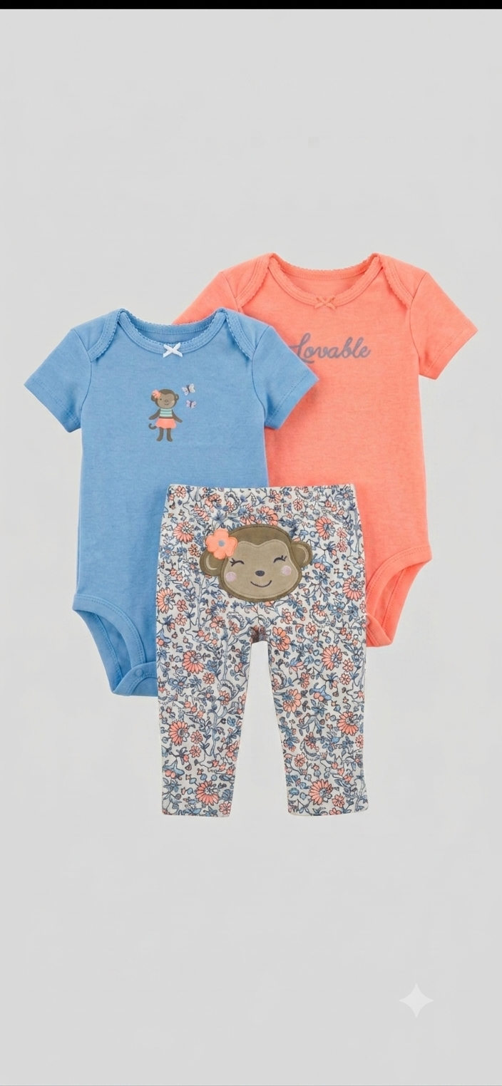 Baby 3-Piece set 🐒