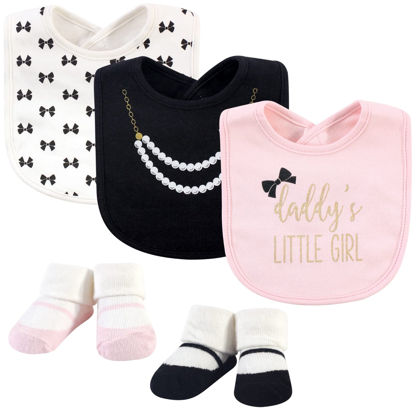 bibs and Socks 5 Pcs daddy's little girl